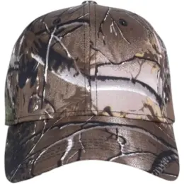 FWRD Oakshade 6 Panel Camo Cap Front Image